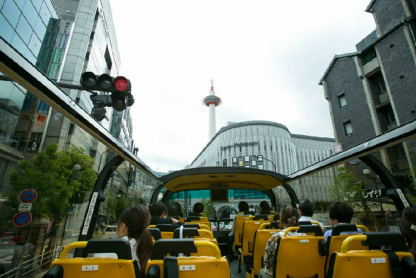 【6-11岁】无限次搭乘！SKY HOP BUS京都观光巴士当日券