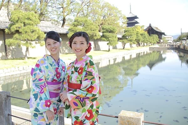 【5岁及以上、身高110㎝以上】和服（或浴衣）着装 特别方案 - 京都