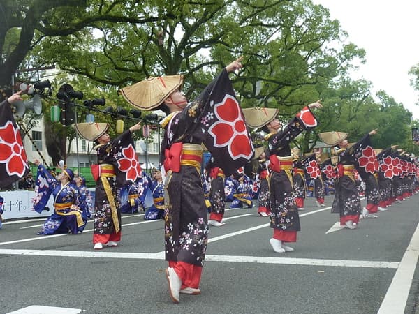 【8/12限定】Yosakoi祭夜场「后夜祭・全国大会」看台票 ‐ 高知